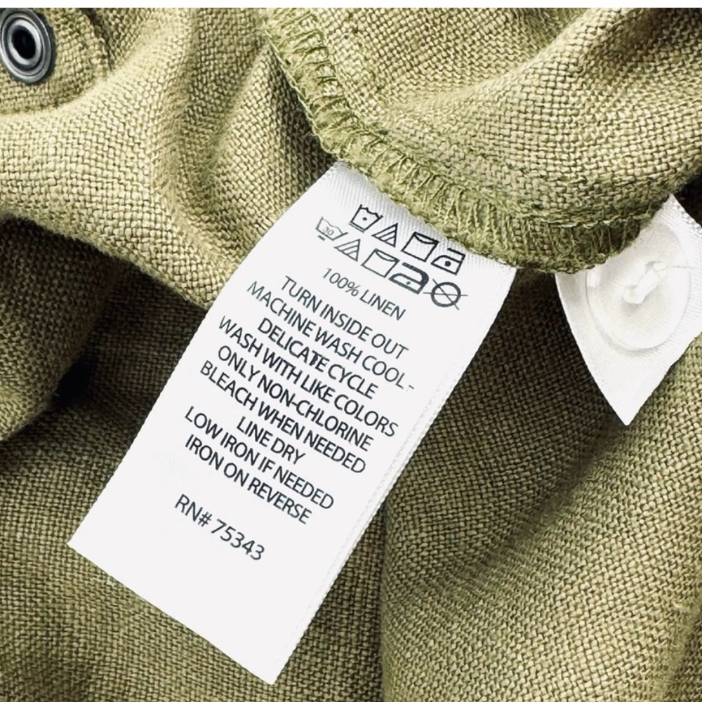 CABI 100% Linen Pants EUC - Picture 7 of 7